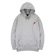 TRIPSHION SYRINGE HOODIE - GRAY