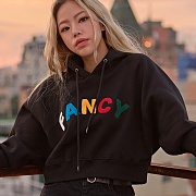 [NSTK] NASTY FANCY CROP HOODIE (BLK)