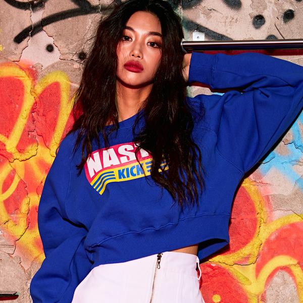 [NSTK] THE FANCY CROP SWEATSHIRTS (BLUE)