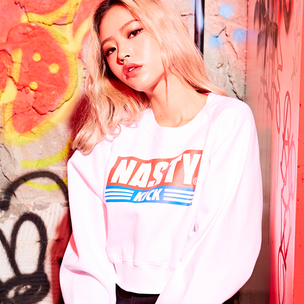 [NSTK] THE FANCY CROP SWEATSHIRTS (WHT)