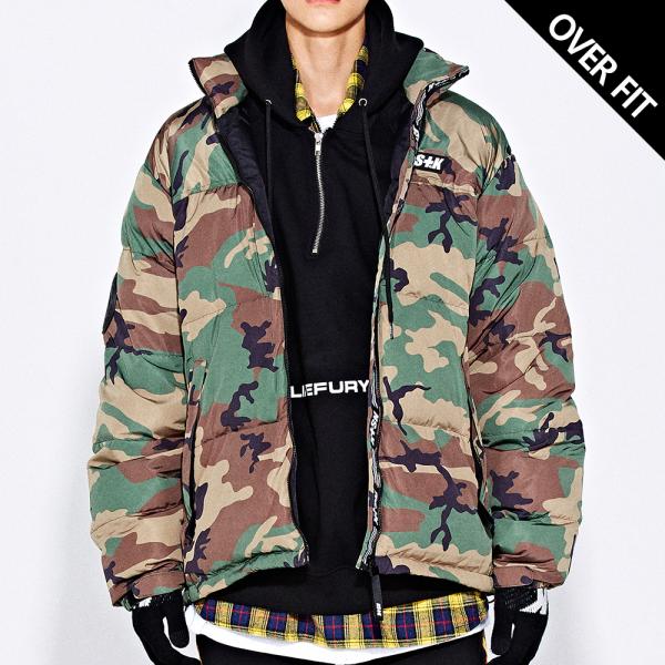[NSTK] LIKE FURY PADDING JACKET (CAMO)