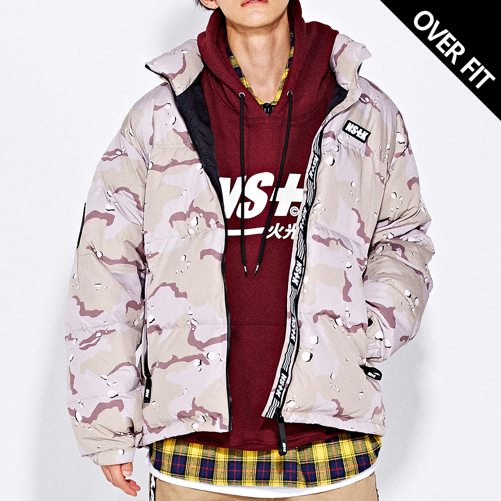 [NSTK] LIKE FURY PADDING JACKET (DESERTCAMO)
