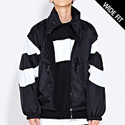 [NSTK] MILAZI JACKET (BLK-WHT)