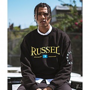 [ĽĮ] RUSSEL SWEAT SHIRT BLACK