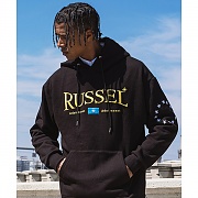 [ĽĮ] RUSSEL HOODIE BLACK