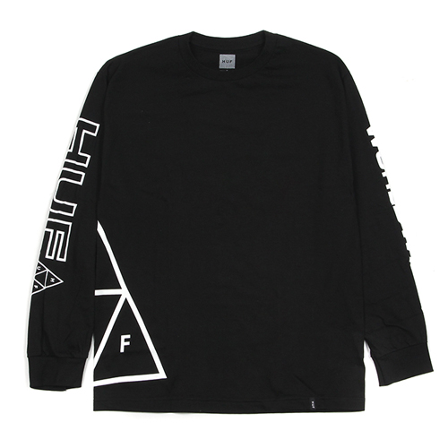 STADIUM OFFSIDES LS TEE-BLK