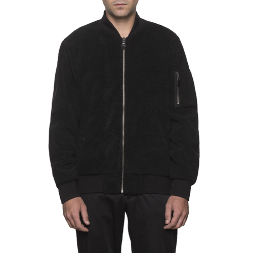 SHERPA BOMBER-BLK
