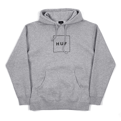 BOX LOGO PULLOVER HOODIE-G.HEATHER(blk)