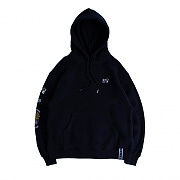 [ROMANTIC CROWN] RTW WIDE HOODIE_NAVY