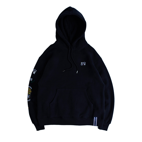 [ROMANTIC CROWN] RTW WIDE HOODIE_NAVY