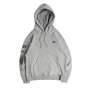 [ROMANTIC CROWN] RTW WIDE HOODIE_GRAY