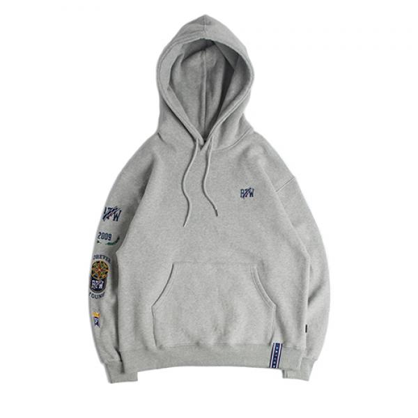 [ROMANTIC CROWN] RTW WIDE HOODIE_GRAY