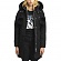 (MK2003LP_291) ƿ е LADIES STIRLING PARKA-BLACK (blk fur)