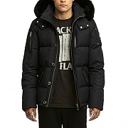 () (MK2228M3Q_291) 2018  е MENS 3Q JACKET-BLACK (blk fur)