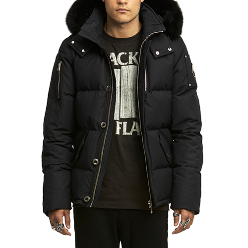 () (MK2228M3Q_291) 2018  е MENS 3Q JACKET-BLACK (blk fur)