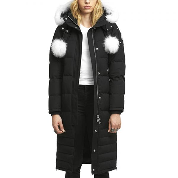 () (MK4660LLP_290) 2018 ĳó  е LADIES SASKATCHEWAN PARKA-BLACK (wht fur)