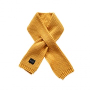 [Ϲ] (UNISEX) SPECIAL SHORT MUFFLER (MUSTARD)