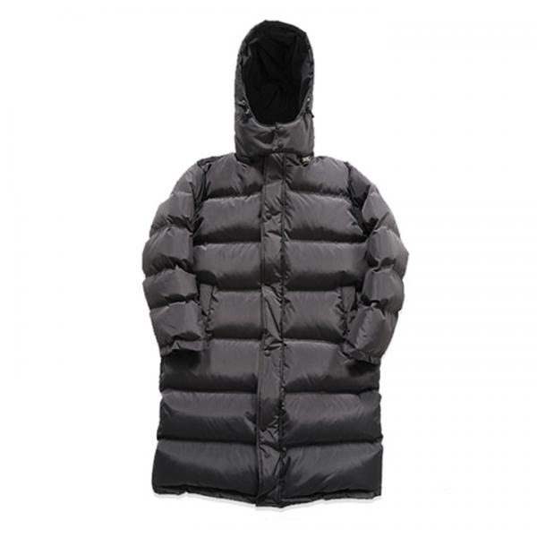 (UNISEX) MEMORY LONG PADDING [DARK GRAY]