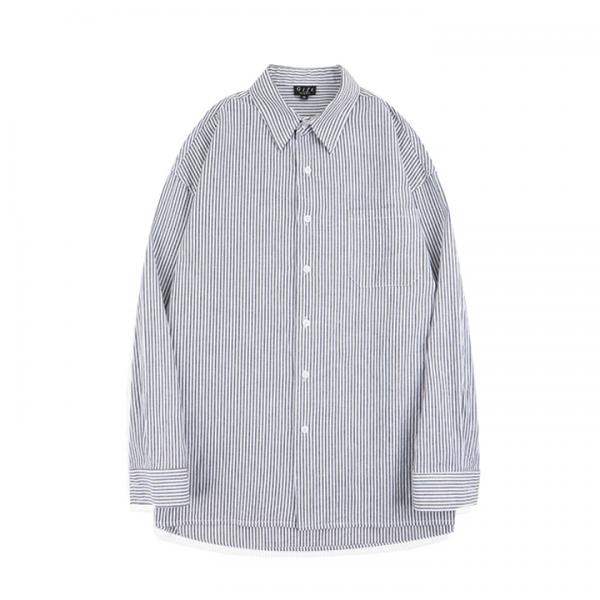 (UNISEX) SOFT STRIPE SHIRT