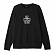 (112480020)NO ONE CREW-BLK