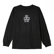 (131030073)NO ONE LS TEE-BLK