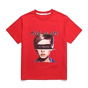 [] ANOTHER FRAME - BIG FACE AF T-SHIRT (RED)  Ƽ Ƽ