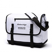 [ξƵξ]ROIDESROIS - CLAP CLAP MESSENGER BAG (WHITE) ޽ бⰡ ޽ ũν