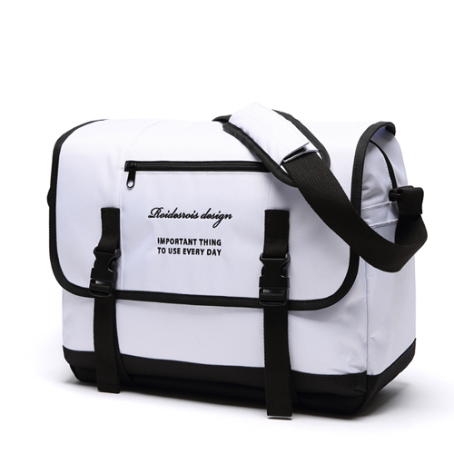 [ξƵξ]ROIDESROIS - CLAP CLAP MESSENGER BAG (WHITE) ޽ бⰡ ޽ ũν