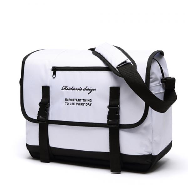 [ξƵξ]ROIDESROIS - CLAP CLAP MESSENGER BAG (WHITE) ޽ бⰡ ޽ ũν