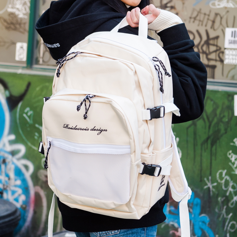 [ξƵξ]ROIDESROIS - OH OOPS BACKPACK (IVORY)   󽺹