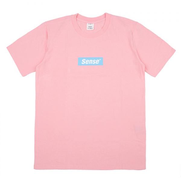 [Ʃ] SENSESTUDIO - SENSE BOX LOGO T (PINK)  Ƽ Ƽ