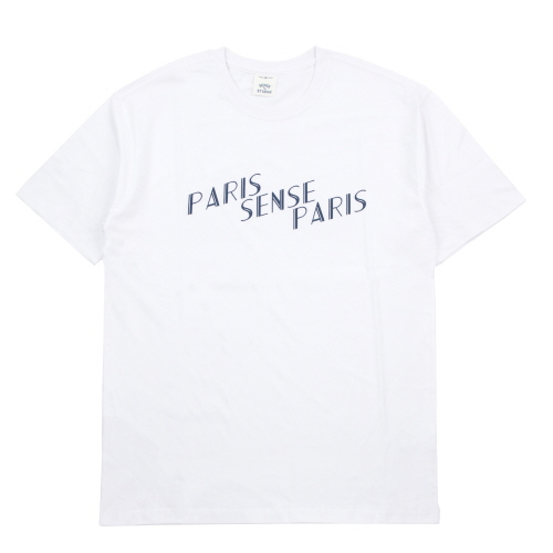 [Ʃ] SENSESTUDIO - PARIS SENSE TEE (WHITE)  Ƽ Ƽ
