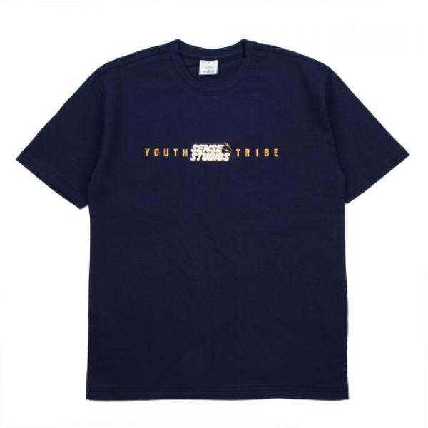 [Ʃ] SENSESTUDIO - YOUTH TRIBE TEE (NAVY)  Ƽ Ƽ