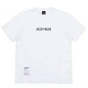 [õ] ACIDBLACK - LIGHTNING LOGO TEE (WHITE)  Ƽ Ƽ