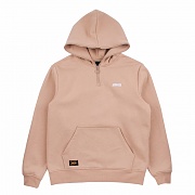 [õ] ACIDBLACK - RARE HALF ZIPUP HOOD (BEIGE)   ĵƼ