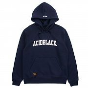 [õ] ACIDBLACK - ARCH LOGO HOOD (NAVY)  ĵƼ