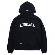 [õ] ACIDBLACK - ARCH LOGO HOOD (BLACK)  ĵƼ