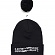 BASIC LOGO BELL BEANIE-BLACK