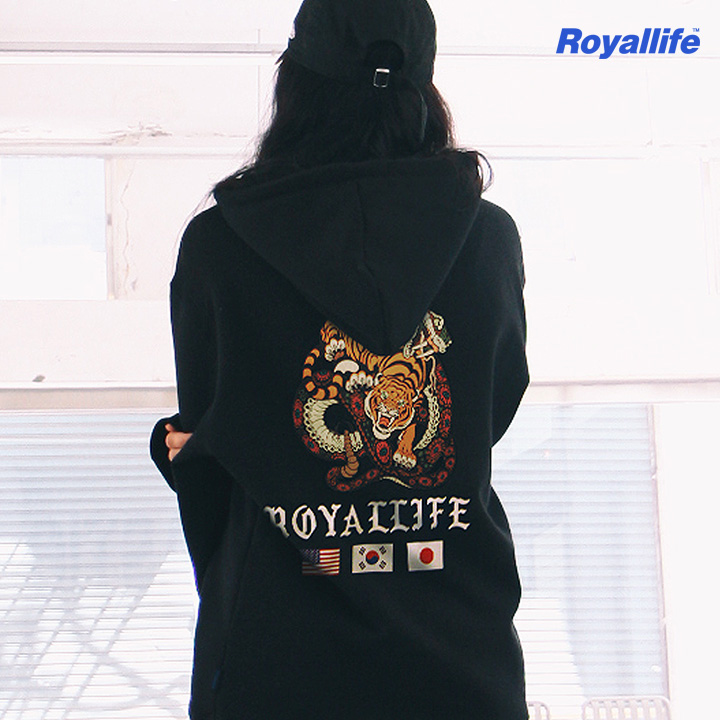RLPH104 SNAKE TIGER HOODIE - 2 COLORS
