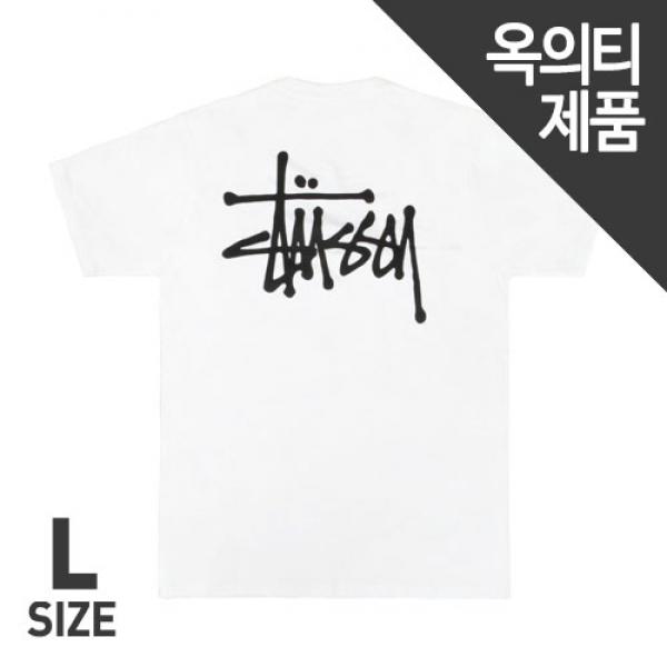 BASIC STUSSY TEE-WHT(ڿ)