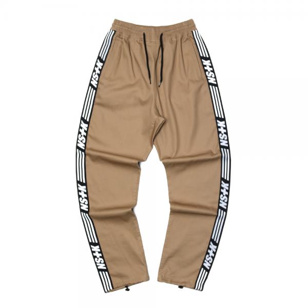 [NSTK] NSTK LINE TRACK PANTS (BEIGE)