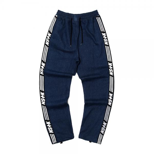 [NSTK] NSTK LINE TRACK PANTS 2 (DENIM)