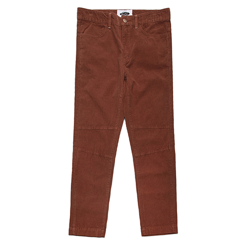 11S CORDUROY BASIC FATIGUE PANTS-BROWN