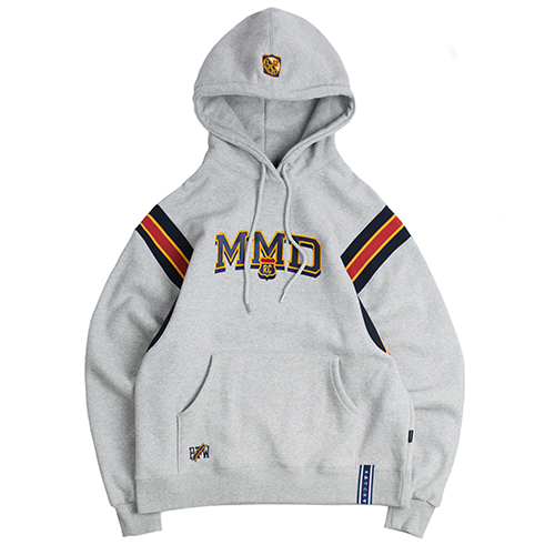 [ROMANTIC CROWN] MMD BAND HOODIE_GREY