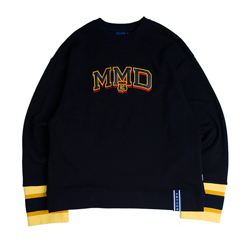 [ROMANTIC CROWN] MMD KNIT CREW NECK_NAVY