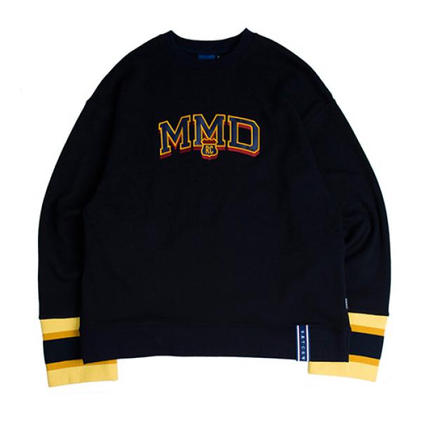 [ROMANTIC CROWN] MMD KNIT CREW NECK_NAVY