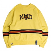 [ROMANTIC CROWN] BAND LINE CREW NECK_BUTTER