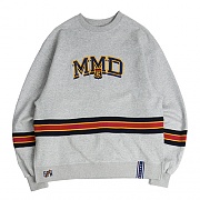 [ROMANTIC CROWN] BAND LINE CREW NECK_GREY