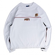 [ROMANTIC CROWN] MMD PIPING SWEATSHIRTS_WHITE