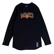 [ROMANTIC CROWN] MMD LONG SLEEVE_NAVY